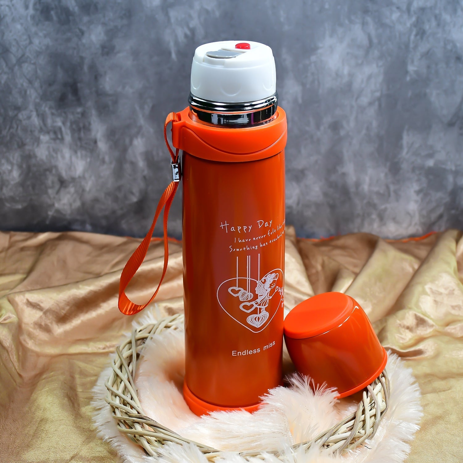 6460 1PC STAINLESS STEEL MIX BOTTLES FOR STORING WATER AND SOME OTHER TYPES OF BEVERAGES ETC. 6460 1PC STAINLESS STEEL MIX BOTTLES FOR STORING WATER AND SOME OTHER TYPES OF BEVERAGES ETC.